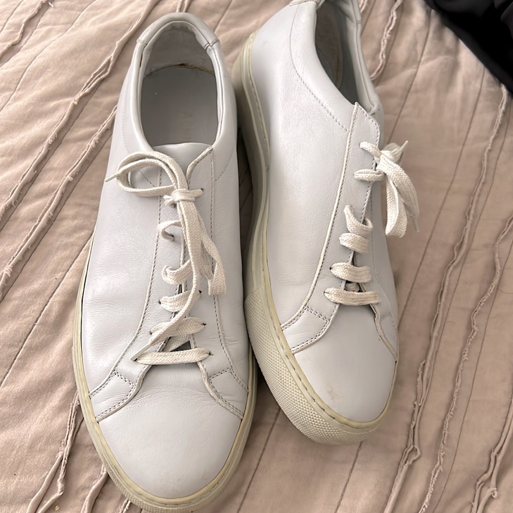 Women By Common Projects Original Low Achilles Grey Eur Size 39 US9 Light Grey